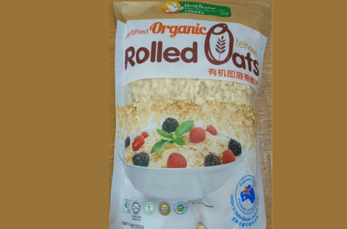 Organic Rolled Oats 500g 麦片1pack