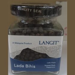 Lada Bihis 黑胡椒粒(Organic Sarawak Black Pepper Corn) 65g