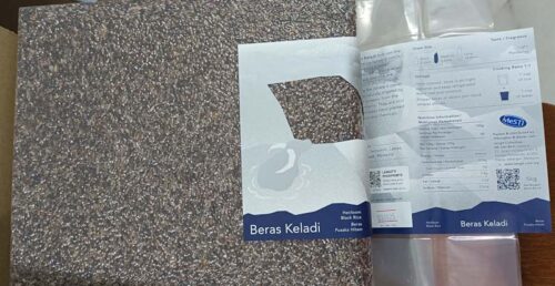 Organic Beras Keladi (Black Rice) 黑米5kg
