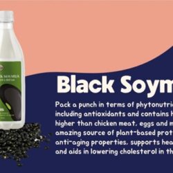 Sweetened Organic Black Soymilk 黑豆奶950ml