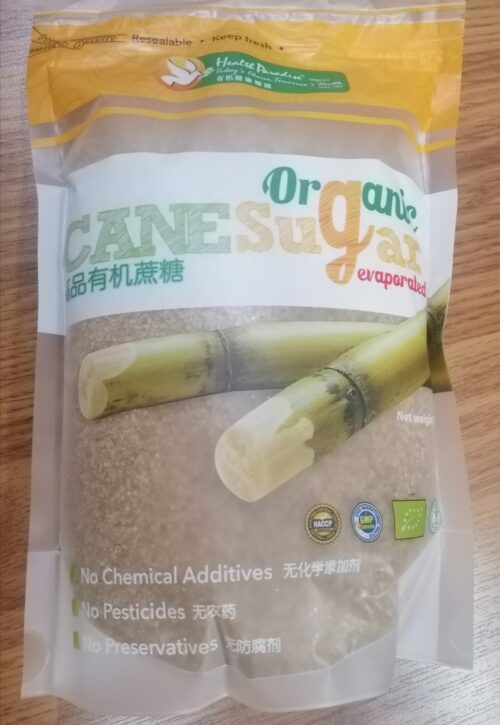 Organic Evaporated cane Sugar 有机蔗糖1kg