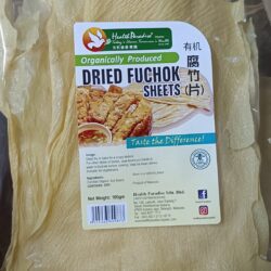 Organic Dry Fuchok (sheet) 有机腐竹片 100gm