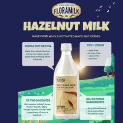 Unsweetened Natural Hazelnut Milk 榛果奶950ml