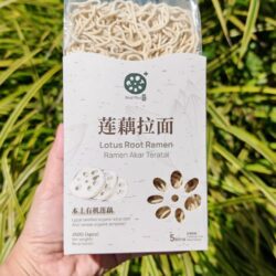 Organic Lotus Root Thick Noodle 有机莲藕宽面 250g